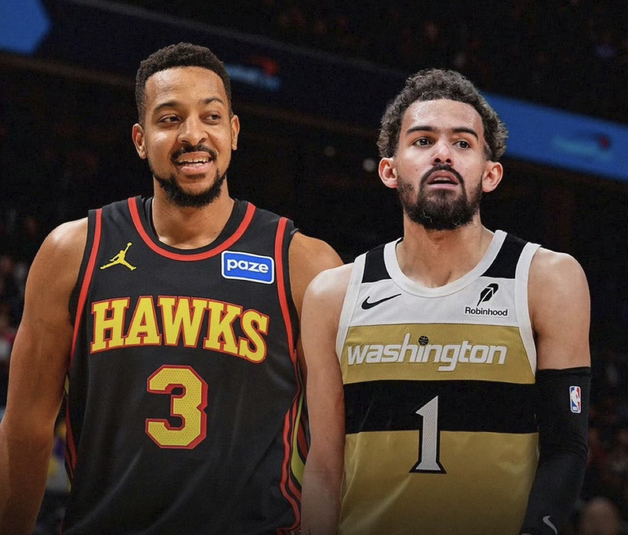 开拓者117-101老鹰，杨瀚森1秒没打！目睹队友出战38分钟三分9中1